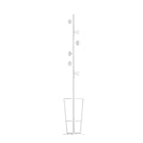 Garderobe im Eingangsbereich Etage Stehender Metall Mantelregal Schlafzimmer Eckaufhänger Flur wohnzimmer vertikale Kleiderständer Marmorboden, Gebraucht for Lagerregner Jacken Taschen Regenschirme Fr