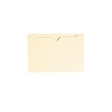 Smead File Jacket, Reinforced Straight-Cut Tab, Flat-No Expansion, Legal Size, Manila, 100 per Box