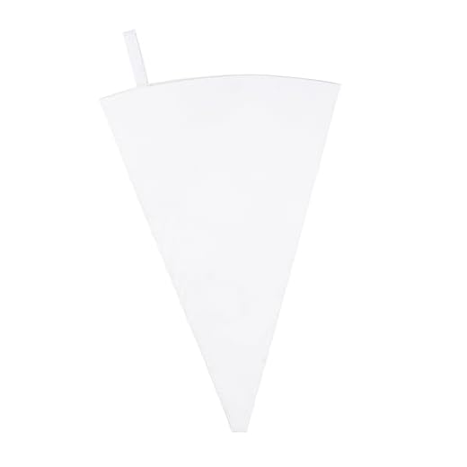 MAGICLULU 1 Pieza Accesorios para Manga Pastelera De Algodón Chocolate Blanco