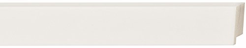 CountryArtHouse Picture Frame Moulding (Wood) 100ft bundle - Contemporary White Finish - 1.5