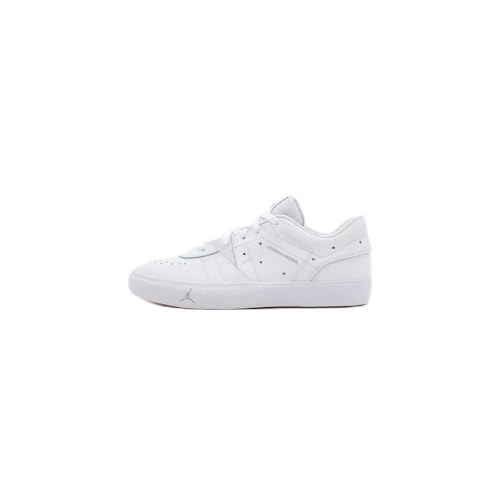 NIKE Scarpe da Basket da Uomo, Bianco, 42.5 EU