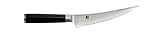 Shun DM-0743 Classic Boning 6-inch High-Performance, Double-Bevel Steel Blade Luxurious, Hand-Crafted Japanese Knife Provides Flawless Aesthetic and Close, Controlled Cut or Fillet, 6', Silver
