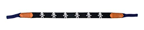 Image of Leather Hand-Stitched Needlepoint Sunglass Strap Retainer