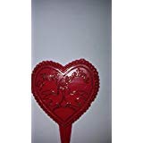 Sugarcraft "To My Valetntine" Red Cupcake Pick Pack of Twelve