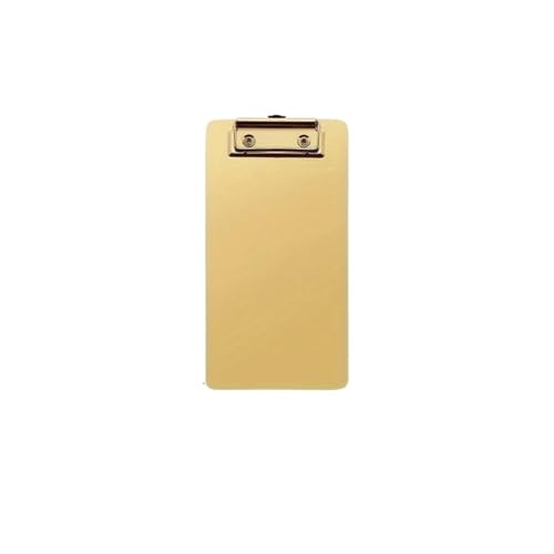 Presse-papiers inox menu restaurant taille M bloc papier table