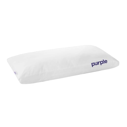 Purple Cloud Pillow, King Size, Plush Down-Alternative Neck Pillow