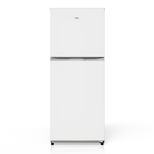TCL 11.6 Cu Ft Counter-Depth Refrigerator with Freezer in White, Frost Free Energy Efficient Fridge for Dorm, Apartment, Kitchen, Garage & Office