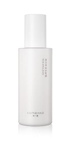 COMEITTO Emulsión de arroz 150ml, 80% agua de salvado de arroz orgánico, puro hidratante facial, textura suave sin fragancia