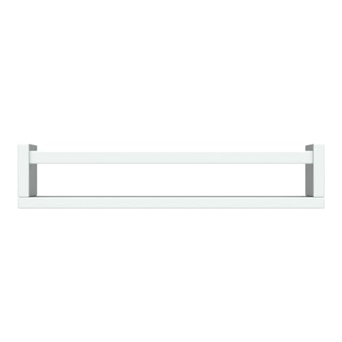 Forbena Floating Nursery Book Shelves for Wall Set of 4, White Wall Bookshelf for Kids Room, Small Wood Book Shelf Bookshelves for Baby Teen Boys Girls Bedoom Bathroom Toy and Decor Storage