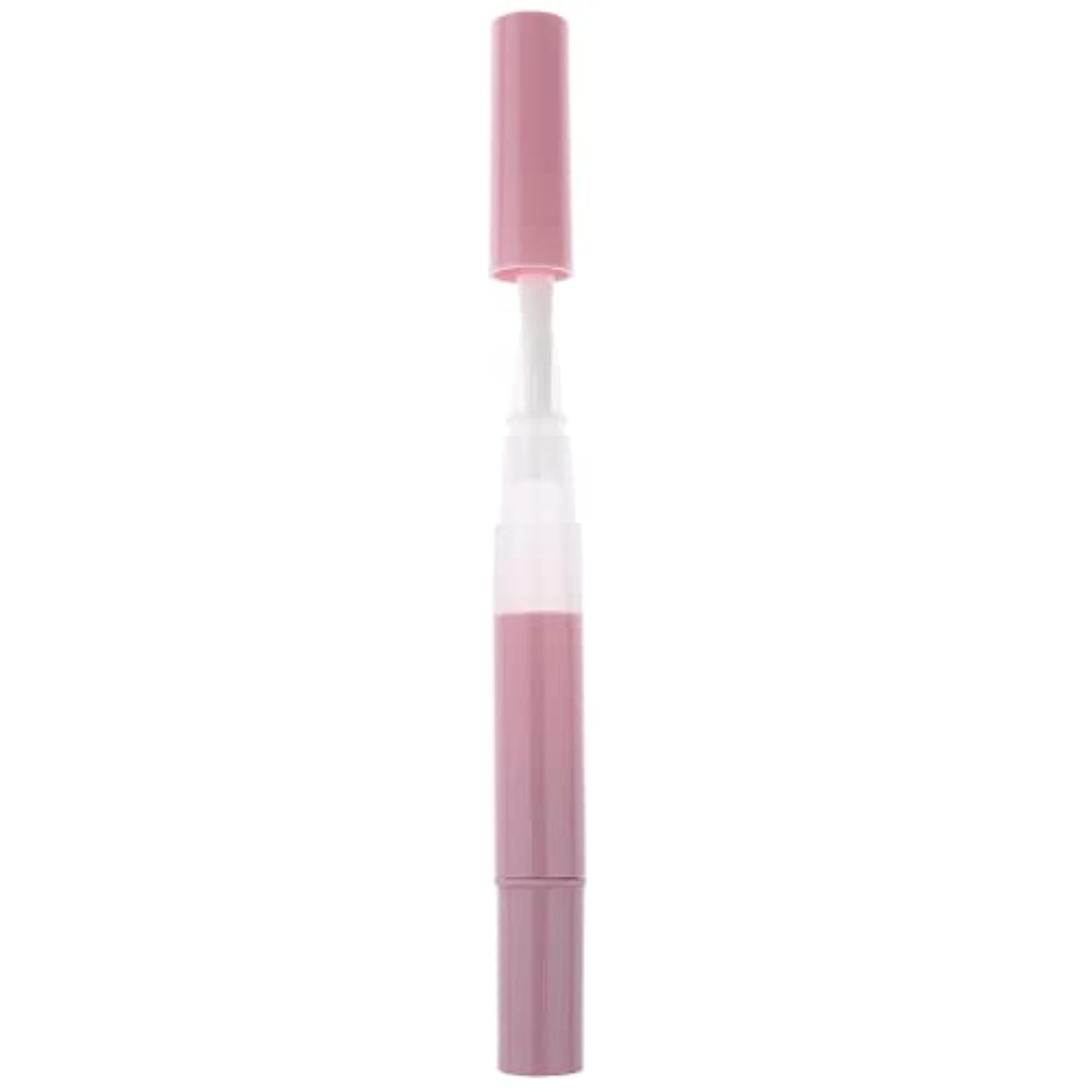 5Pcs Portable Empty Twist Pen with Brush Container