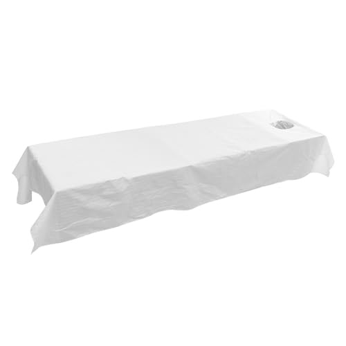 Housse confortable multi pour table massage en coton avec trou ergonomique