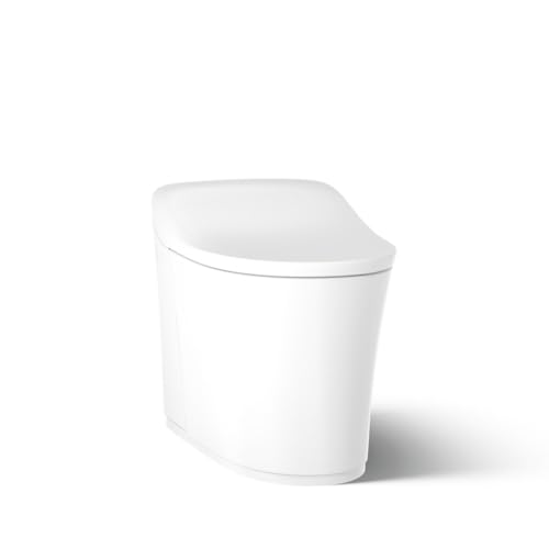 KOHLER K-77795 Eir Comfort Height One-Piece Elongated, Dual-Flush, Smart Toilet ...