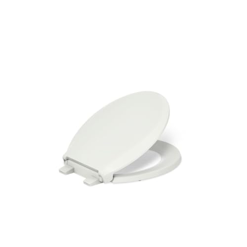 Image of KOHLER 4639-RL-NY Cachet ReadyLatch Round Toilet Seat Soft Close, Dune