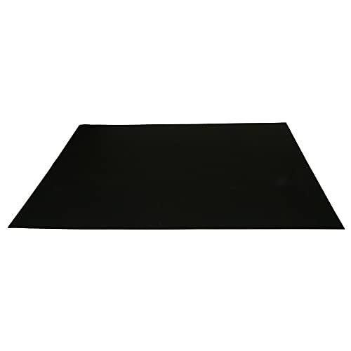 Rubber-Cal Treadmill Mat, Black, 3/16-Inch X 4 X 7.5-Feet #TOP4