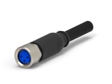 TE Connectivity/AMP Brand, 1-2273005-1, M8 X 1.0 Straight Socket Pigtail SHLD