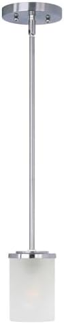 Maxim Lighting 90200FTSN Corona-One Light Mini Pendant in Contemporary Style-5 Inches Wide by 6 inches high
