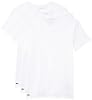Paquete de 3 playeras Lacoste, de algodón 100%, corte entallado, cuello en V 2