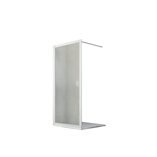 Parete Doccia Walk-In Lato 100 Cm H 190 In Acrilico Mod. Beatrix Profilo