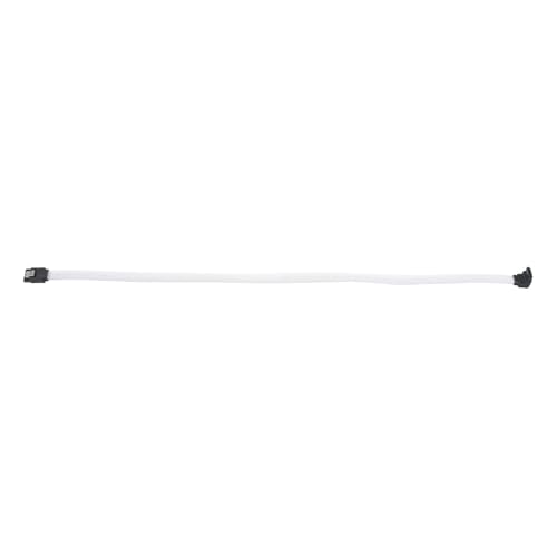 Cable SATA 3.0 III 50 cm con ángulo recto y funda de nylon miniatura 4