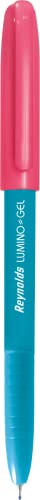 Reynolds LUMINOGEL pack 10 bolígrafos gel azul miniatura 3