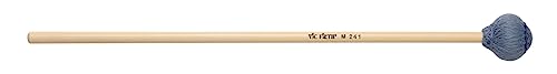 Vic Firth Contemporary Series Vibraphone M241-Cord-Medium Hard-Blue Mallets (M241)