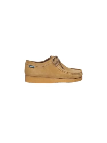 Sebago Chaussures pour femme, modèle Koala, cousues à la main, empeigne en daim, coutures Vue TON Sur TON, lacets en tissu, semelle en caoutchouc, couleur...