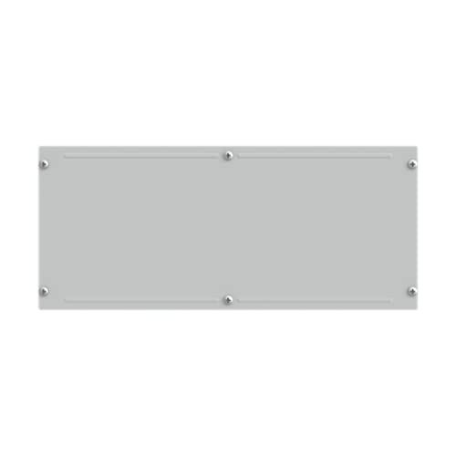 Envolvente para distribución de cables metálica ciega A600 SpEeL/M 1SZE990900B0022 para instalaciones