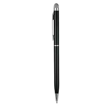 Image of Divine 2 in 1 Capacitive Stylus Pen with Black Ball Pen for Android Touch Sceen Mobile Phones and Tablets All iPads and iPhones Black Colour (Pack 2)