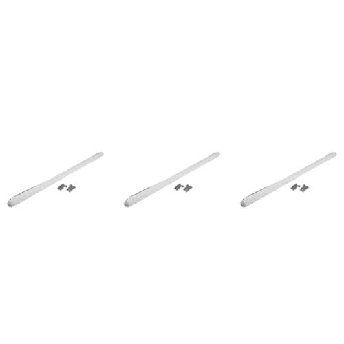 Parasol para ventanilla de Coche 3 Cortinas aislantes térmicas para corredizo de Coche Q5, Color Gris
