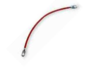 Battery Cable Eyelet Terminal Switch to Starter 18 Inch Length Copper Red Positive 4 Gauge
