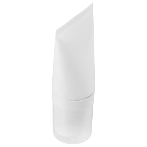 VILLCASE Botellas Rellenable de 50ml con Bola Rodante y 5 Tapones, Frascos Vacíos para Cremas Adelgazantes y Masaje Facial, Diseño Portátil para Uso en Casa y Viaje