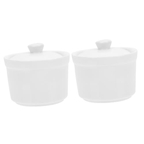 Gatuida 2 Piezas Tazones de Sopa con Utensilios de Cocina Cerámicos Hogar Perfectos Guisos