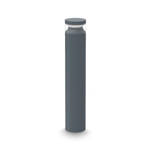 Borne LED anthracite Ideal Lux BOEING luminaire au design épuré 70 cm