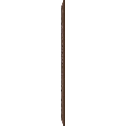 Image of Mills Decorative Pierced Fretwork Wood Wall Panels, 15 3 /8 inchW x 39 3 /8 inchH x 3 /8 inchT, Walnut