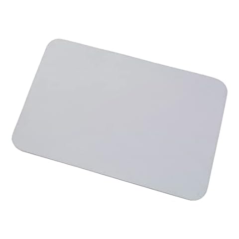 NKlaus Aluminium White Candle Holder Tray Cover