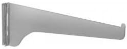 Series 80 Shelf Standard Bracket, Anochrome Steel, 8-in.