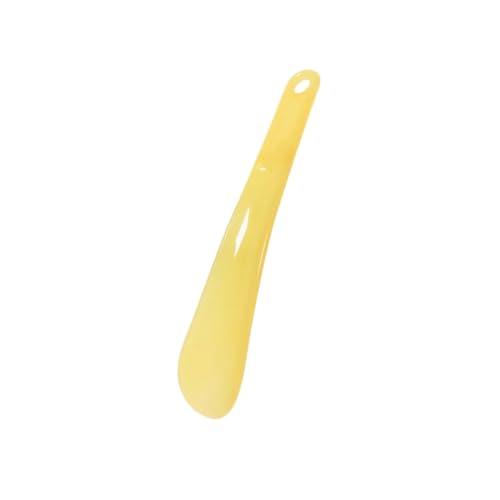 AFGFGHES Schuhanzieher aus Kunststoff, klein, Schuhlöffel für den Eingangsbereich, kreativ, tragbar, zum Anziehen von Schuhen, mit langem Griff, B, Einheitsgröße