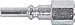 Imperial 97365 Heavy Duty Quick Disconnect Coupler 1/4"x1/4" (Pack of 2)