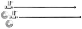 Mountain Plumbing MT5121L-NL-CPB Polished Chrome Universal Lavatory Supply Kit - Straight