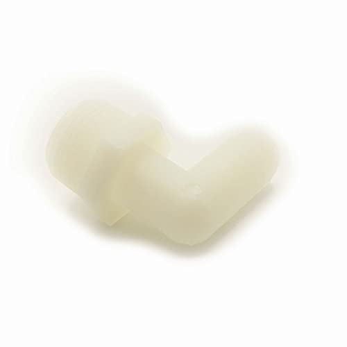 Thrifco 9429443 Nylon 1/4 inch Barb x 1/4 MIP Elbow