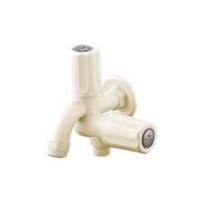 Mishra Enterprises 2 in 1 Bib Cock with Flange Water Tap