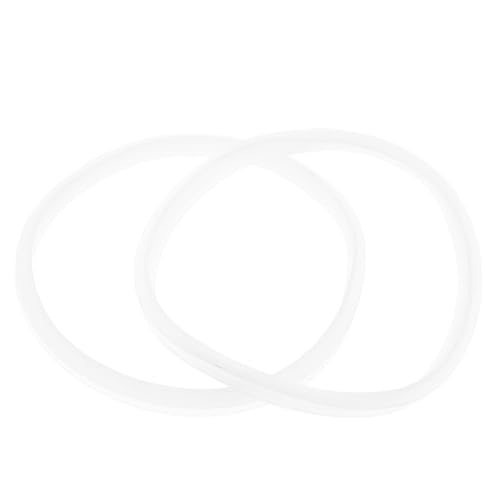SHINEOFI Juntas de Sellado de Silicona para Licuadora 2 Unidades, Anillos de Repuesto para Tapa de 2l Cuadrada, Resistentes al Calor, Accesorios para Cocina y Reemplazo