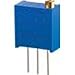 3296W-1-253LF, Res Cermet Trimmer 25K Ohm 10% 0.5W(1/2W) 25(Elec) Turn 2.19mm (9.53 X 4.83 X 11.55mm) Pin Thru-Hole Tube (25 Items)