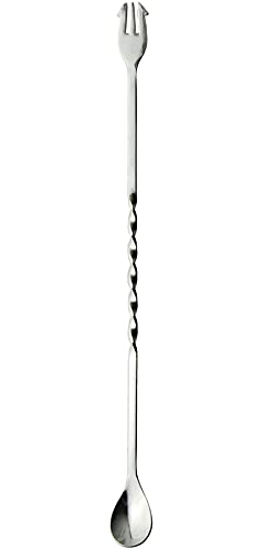 Nagao Tsubamesanjo Bar Spoon, 9.8 inches (25 cm), 18-0 Stainless Steel, Made in Japan