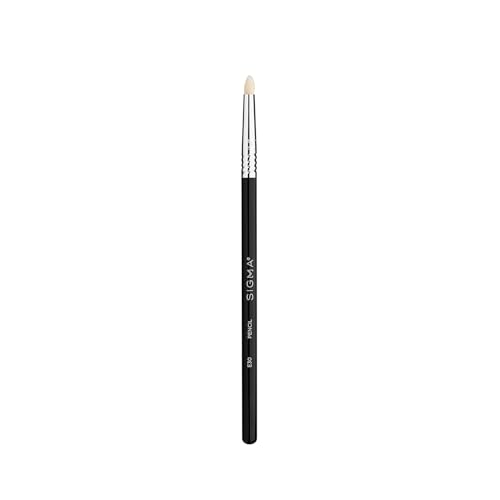 Sigma Beauty Professional E30 Pencil Brush – Pencil Applicator Makeup Brush with Synthetic SigmaTech® Fibers for Flawless Eye Makeup, Eye Brush for Highlighting, Lining, Smudging & Blending (1 Brush)