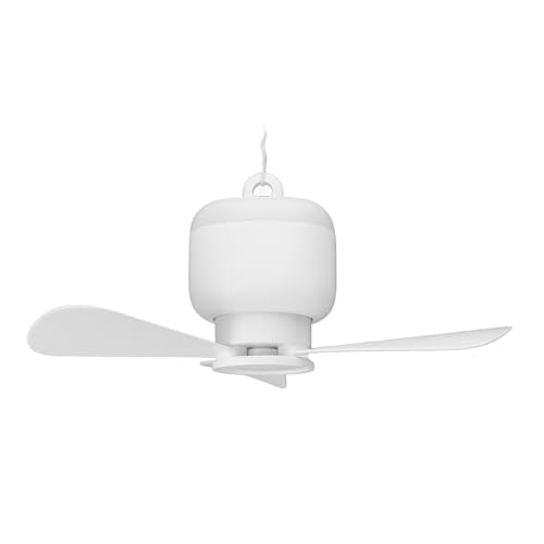 Ventilador portátil USB recargable 8000 mAh para tienda de campaña y camping 4