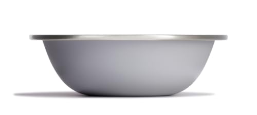 Image of Hydro Flask Outdoor Kitchen Bowl - Stainless Steel Reusable Bowl - Camping Kitchen Essentials Birch Gray