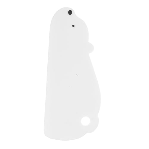 STOBAZA Rasqueta de Silicona Forma de Oso para Fregadero y Encimera Limpiador Compacto para Baño y Cocina Agua y Residuos sin Rayar Superficies Delicadas
