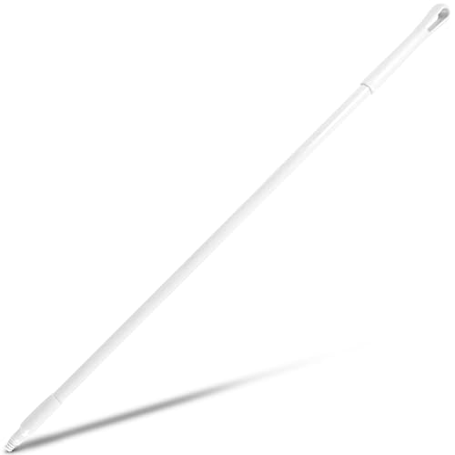 Image of SPARTA 48 inch Fiberglass Replacement Handle with 3 /4 inch Acme Thread Tip, Polyester Veil Reinforced, Hanging Cap, Commercial Cleaning, White (Pack of 12)