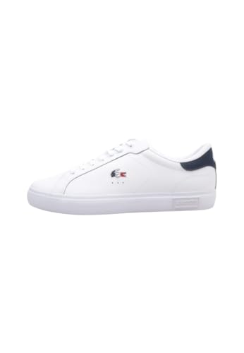 LACOSTE 49SMA0080 POWERCOURT Zapatillas Bajas Hombre Blanco